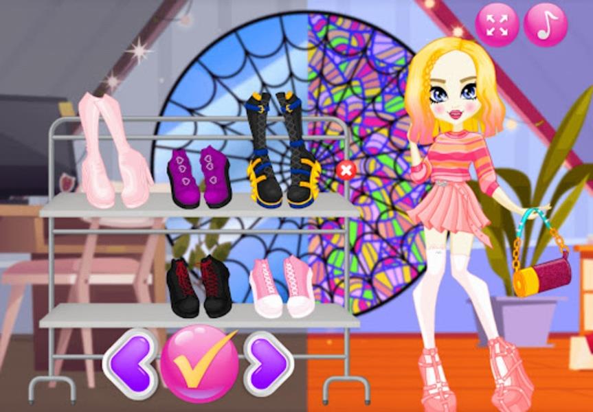 Wednesday Dress Up: Girl Games Capture d'écran 1