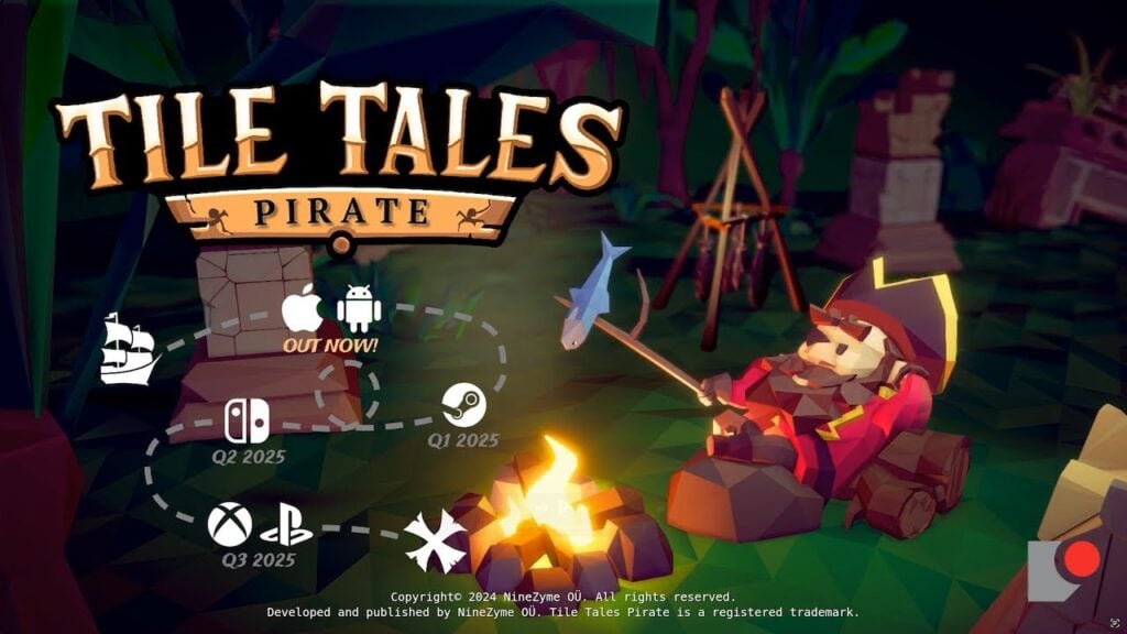 Explore a Swashbuckling Puzzle Adventure with 'Tile Tales: Pirate'