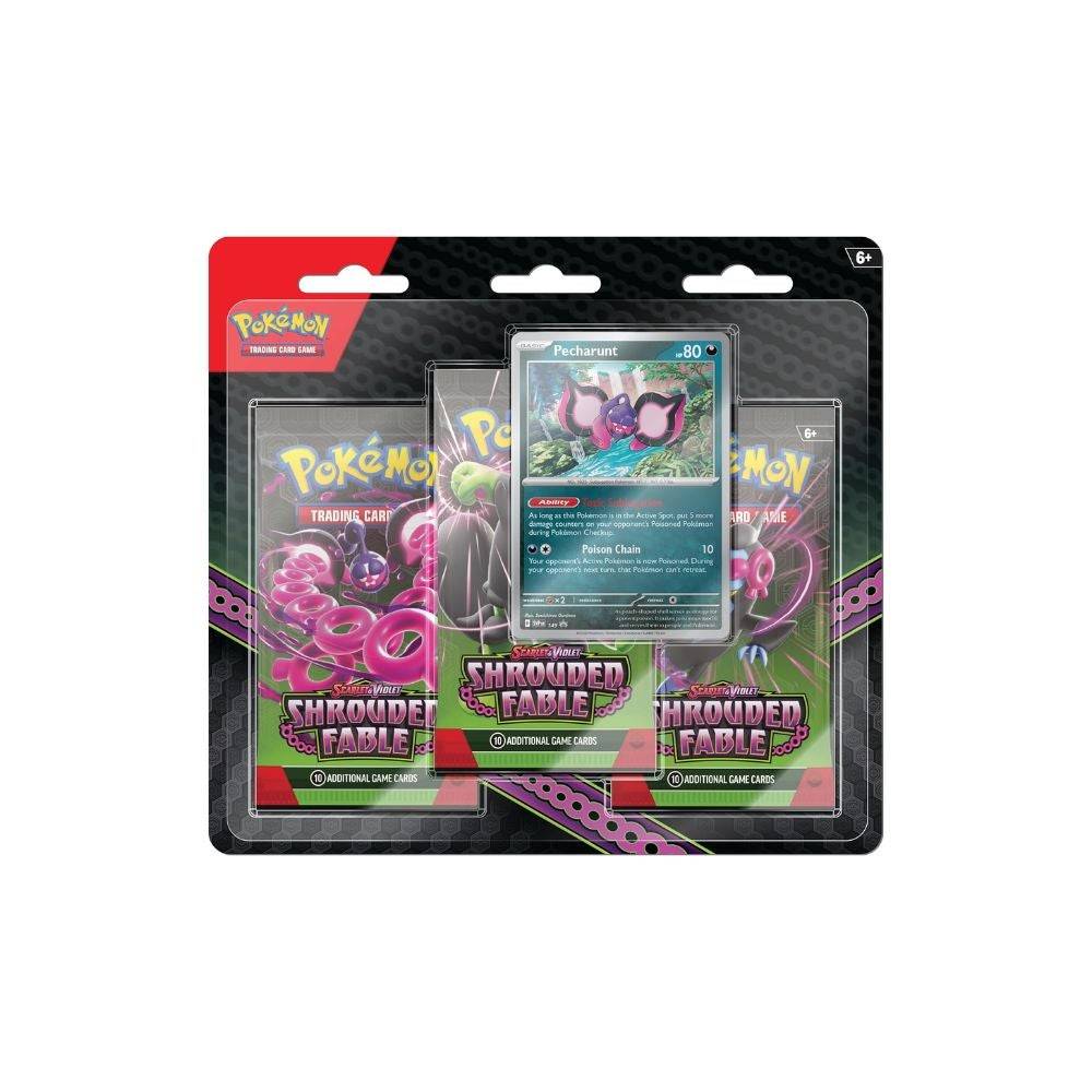 Pokémon TCG: blister triplo avvolto