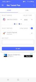 Rez Tunnel Lite VPN Captura de pantalla 1