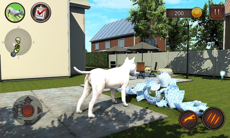 Bull Terier Dog Simulator ဖန်သားပြင်ဓာတ်ပုံ 2