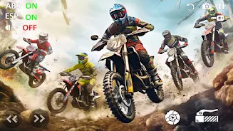 Motocross Beach Bike Games 3D Capture d'écran 0