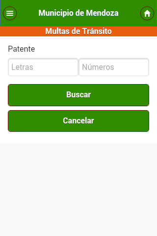 Schermata Tasas y Multas 0