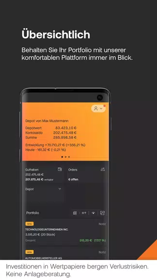flatex next: Aktien und ETF ဖန်သားပြင်ဓာတ်ပုံ 3