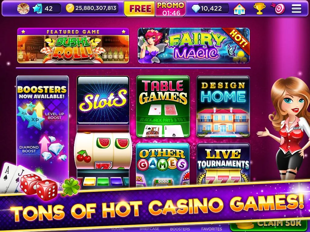 Glamour Casino - Home Designer Slots ภาพหน้าจอ 0