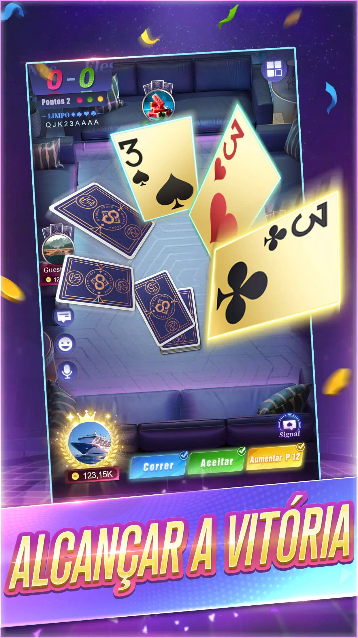 Golden Truco: Domino&Buraco 스크린샷 3
