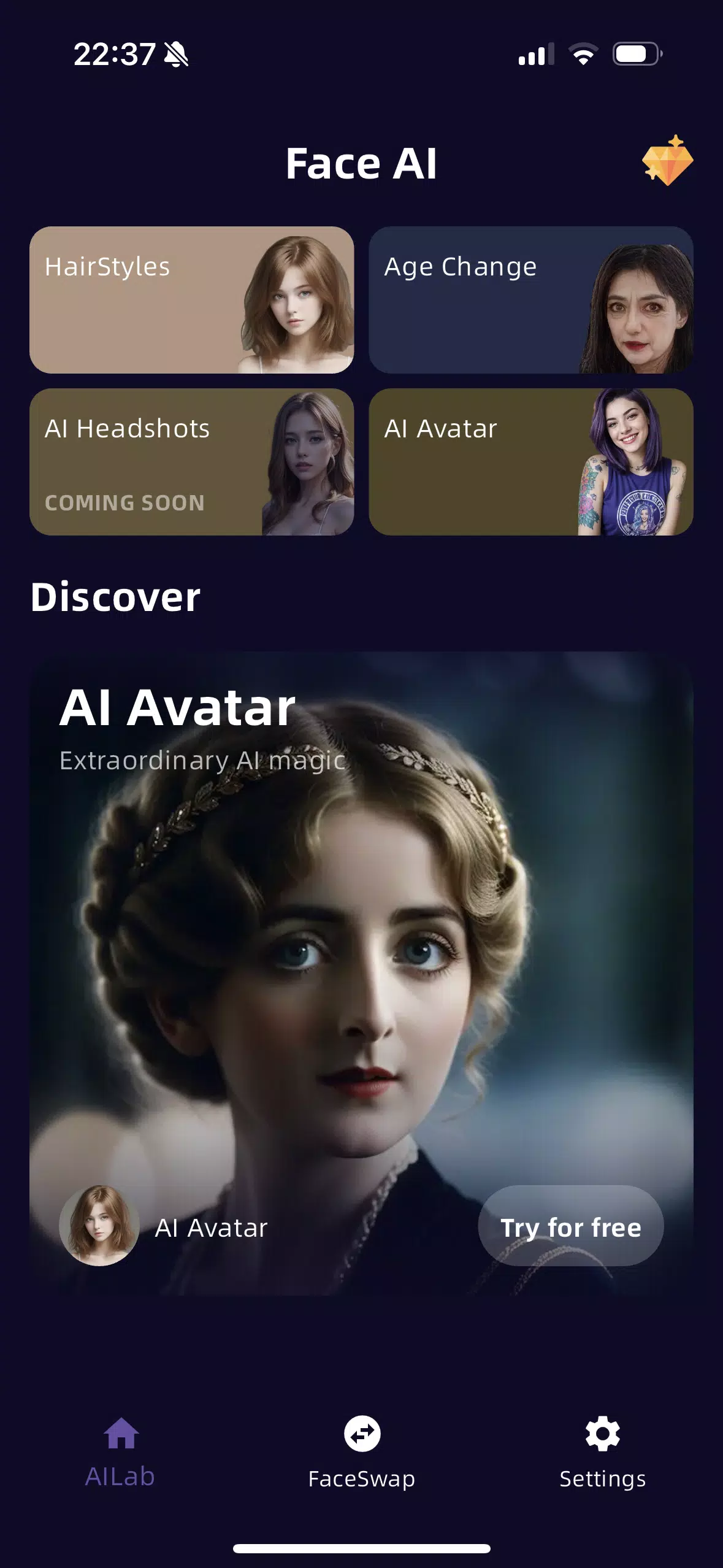 Face AI Tangkapan skrin 0