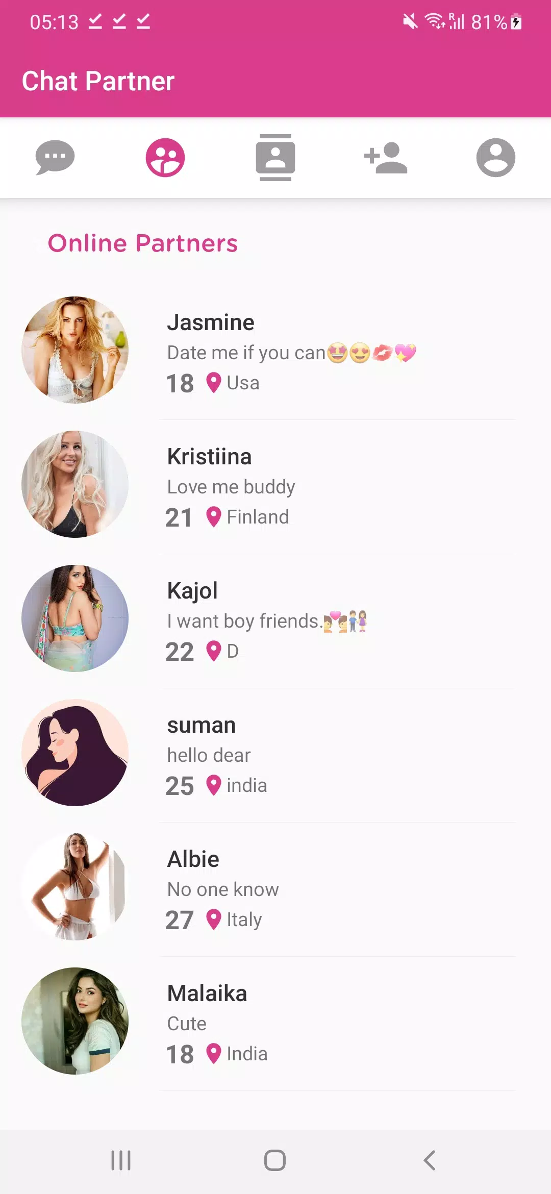 Chat Partner Zrzut ekranu 3