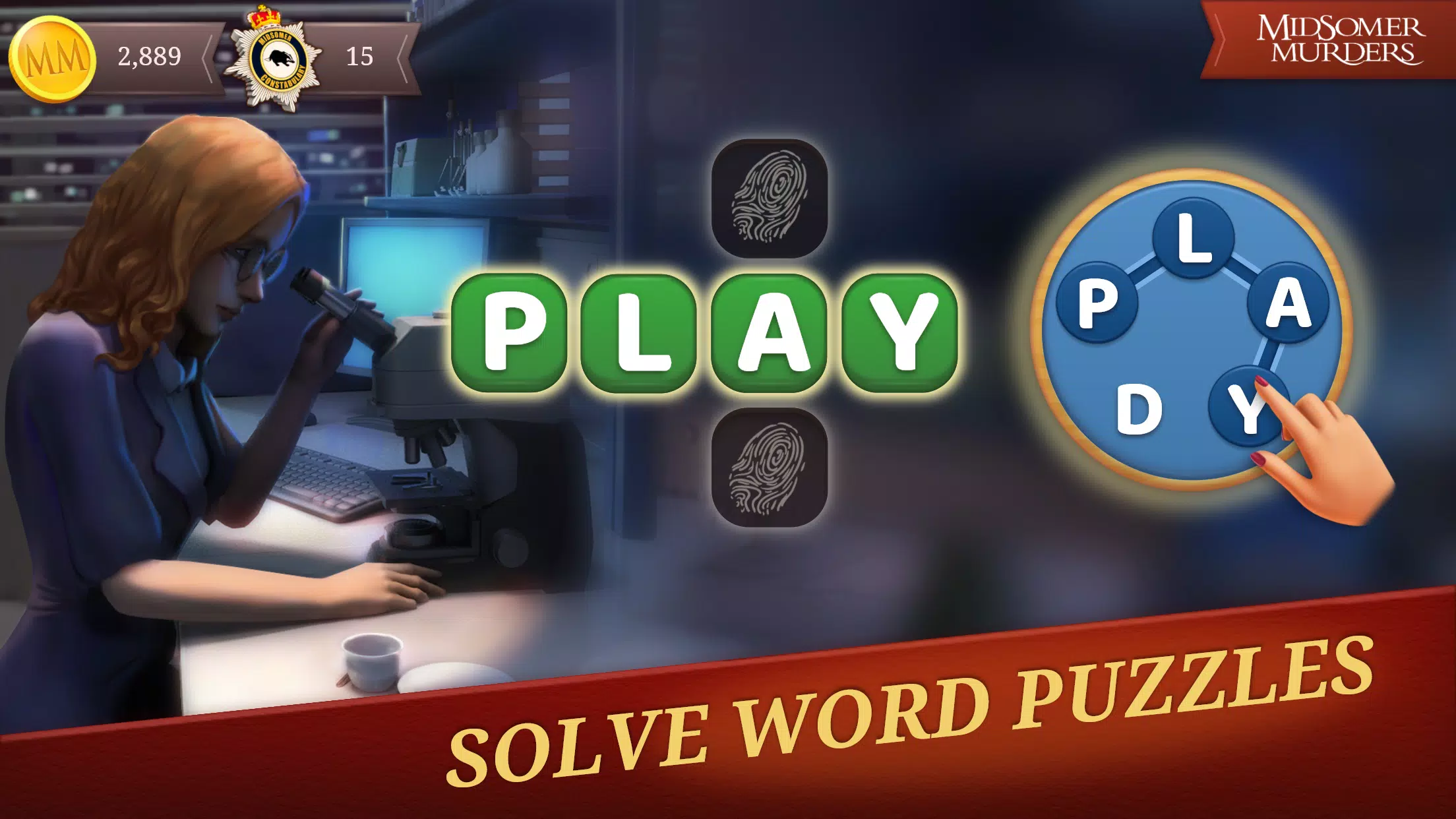 Midsomer Murders: Word Puzzles Captura de tela 1