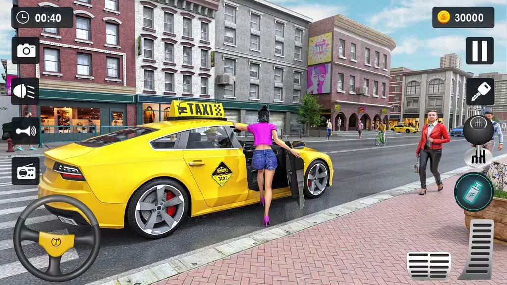 Taxi Simulator 3D - Taxi Games スクリーンショット 0