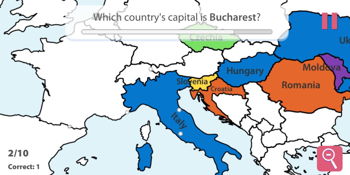 StudyGe - World Geography Quiz Screenshot 1