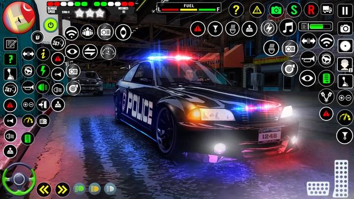 US Police Parking Game Tangkapan skrin 1