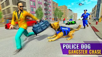 US Police Dog Crime Chase Game Captura de pantalla 3