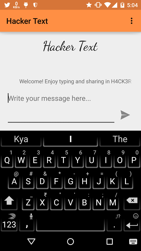 Hacker Text Generator Tangkapan skrin 1