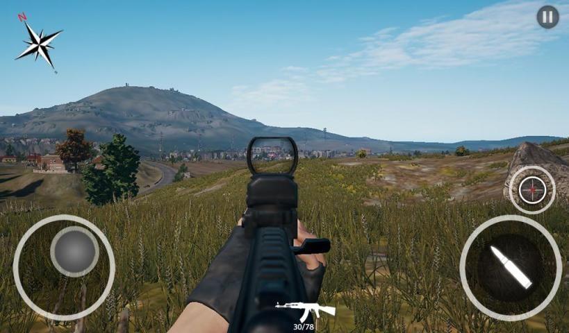 Mobile PUBG Battle Royal FPS Screenshot 1