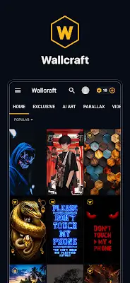 Wallcraft – Fondos de pantalla Captura de pantalla 0