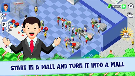 Mini Micro Mall - Tycoon Game স্ক্রিনশট 0