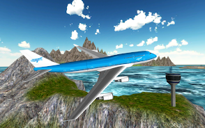 Flight Simulator: Fly Plane 3D Schermafbeelding 1