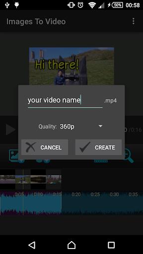 Photos To Video Capture d'écran 0
