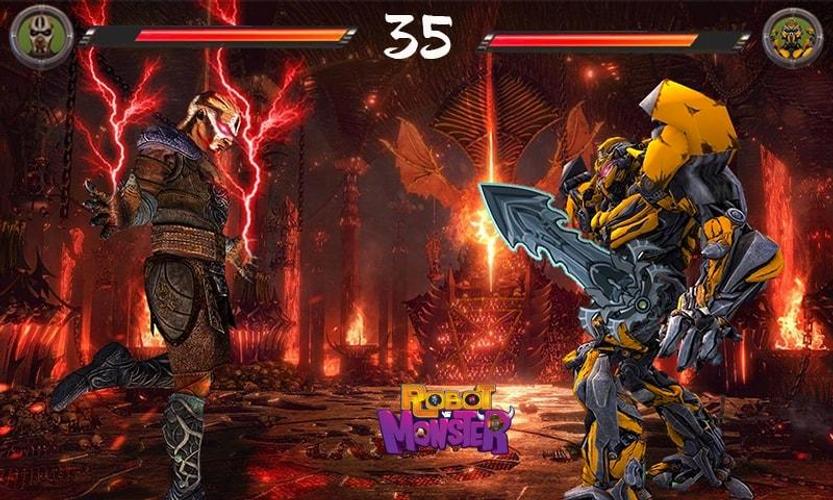 Monster vs Robot Extreme Fight Zrzut ekranu 1