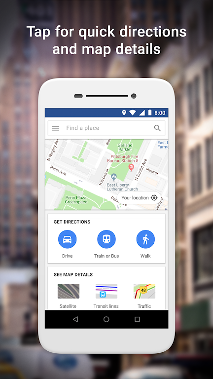 Google Maps Go - 路线、路况和公交应用截图第0张