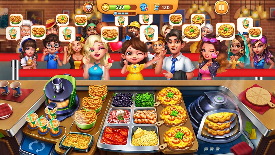 Cooking City: Restaurant Games Schermafbeelding 1