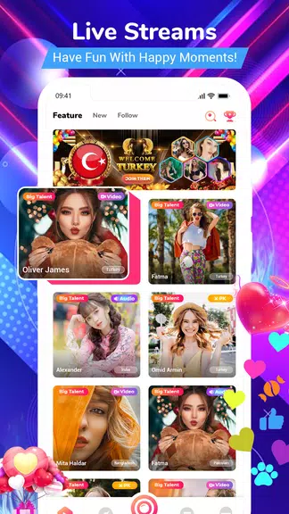 POCO - Live Stream Video Chat স্ক্রিনশট 0