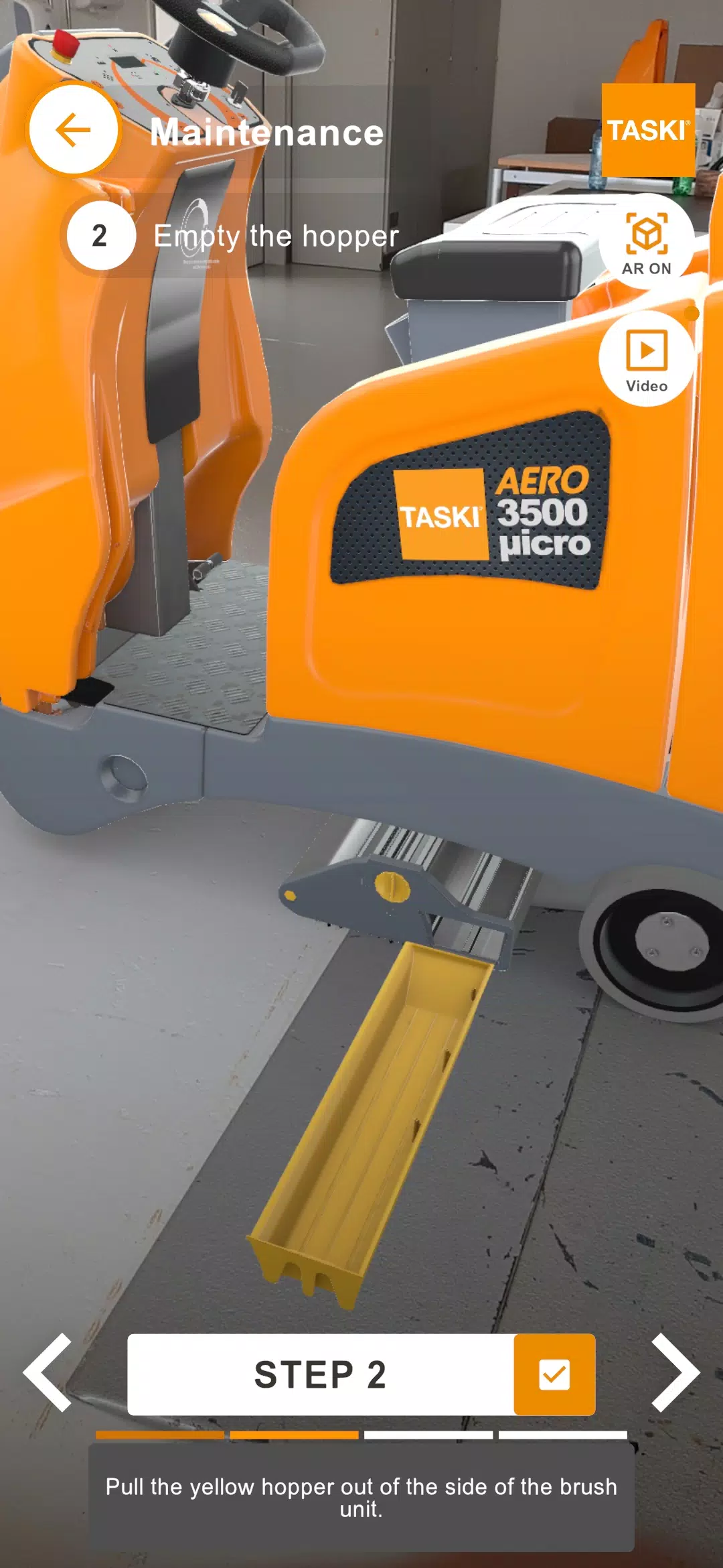 TASKI AR ภาพหน้าจอ 3
