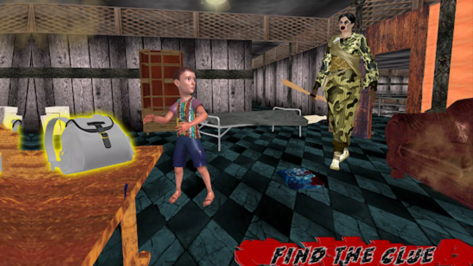 Army Granny Scary Ghost 3D Screenshot 3