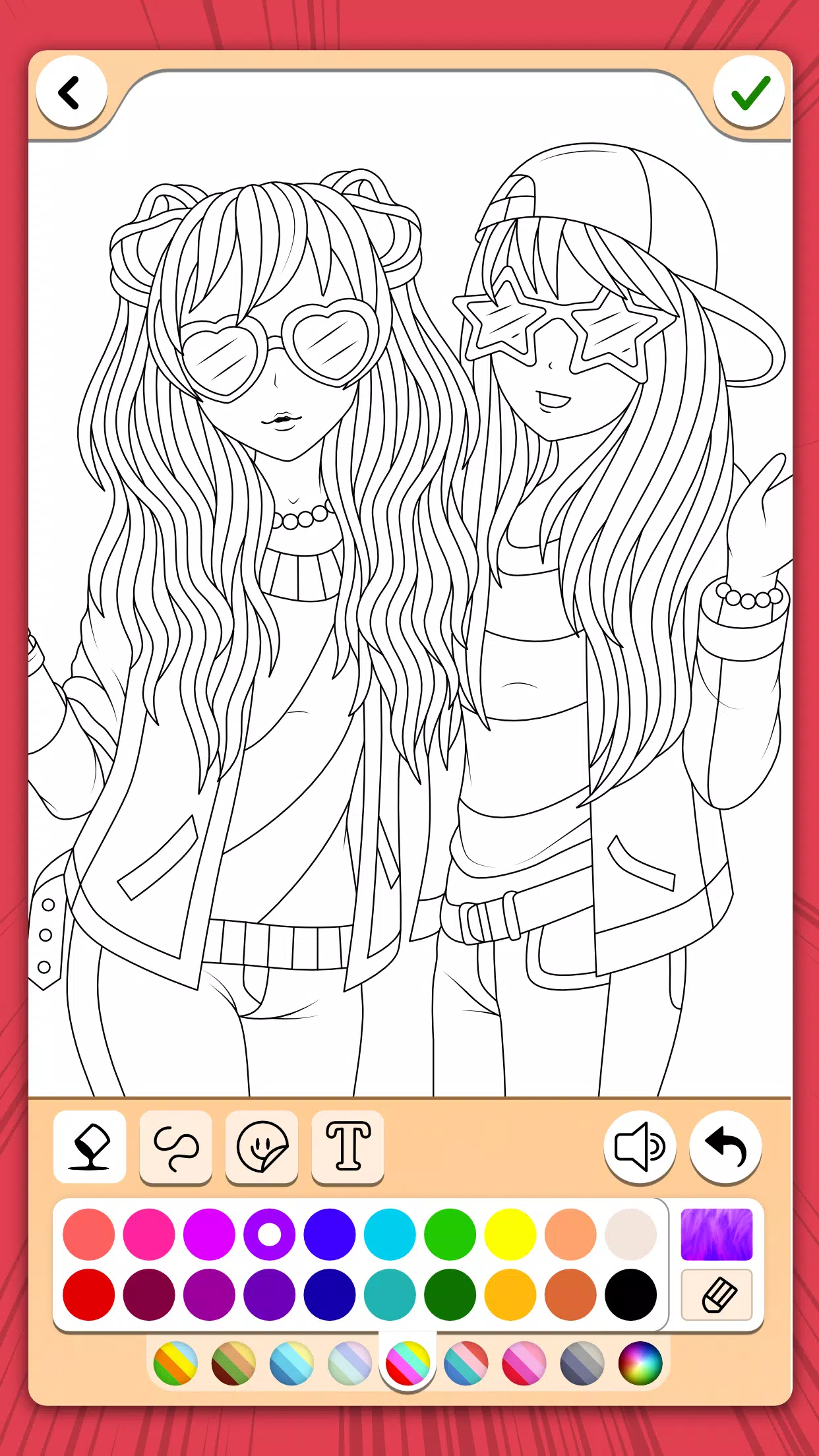 Manga Coloring Book應用截圖第3張