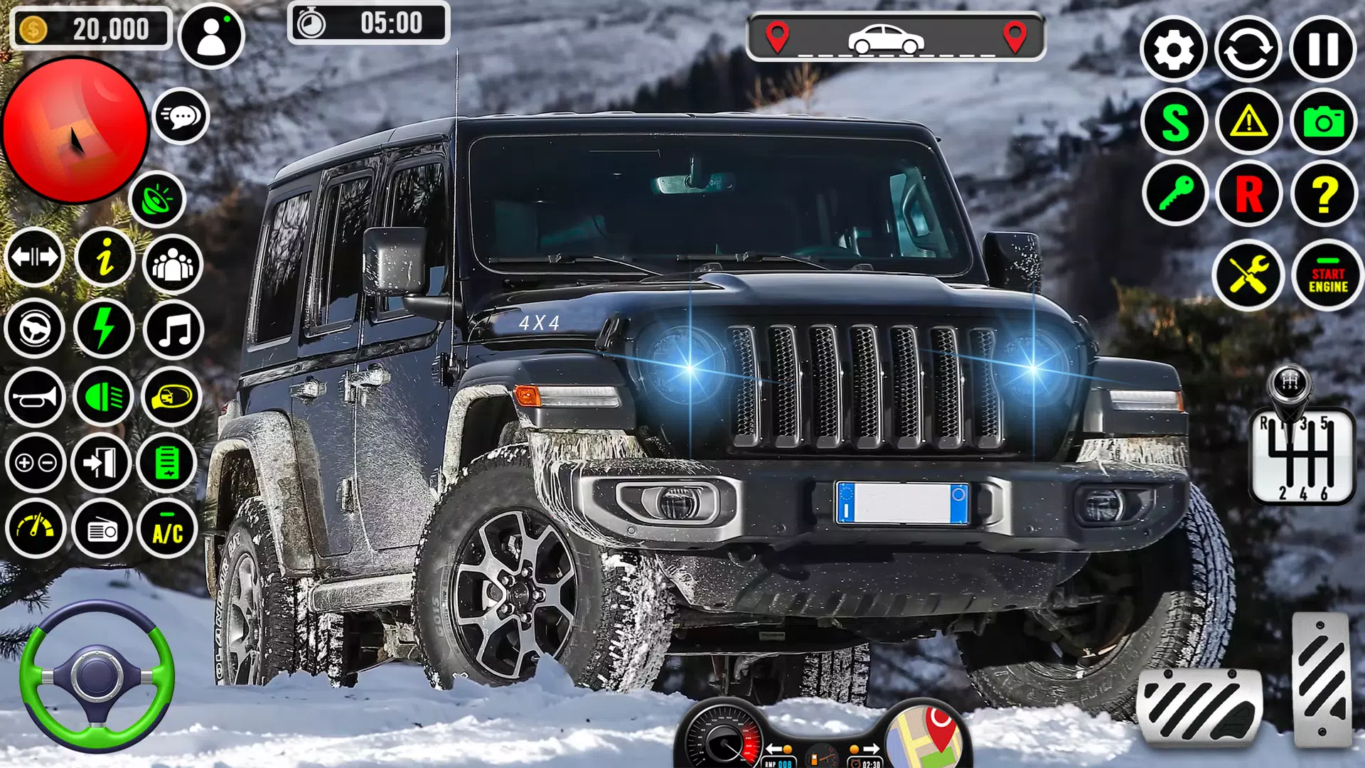 Jeep Driving Game: SUV Jeep Captura de tela 1