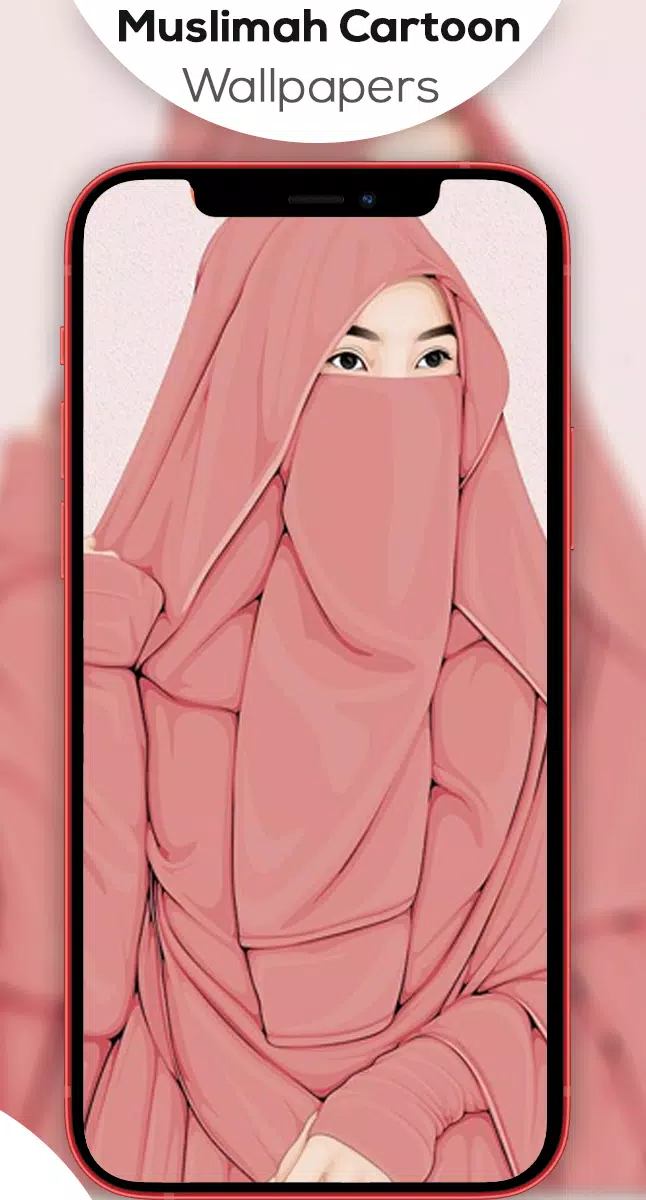 Muslimah Cartoon Wallpapers HD Screenshot 2