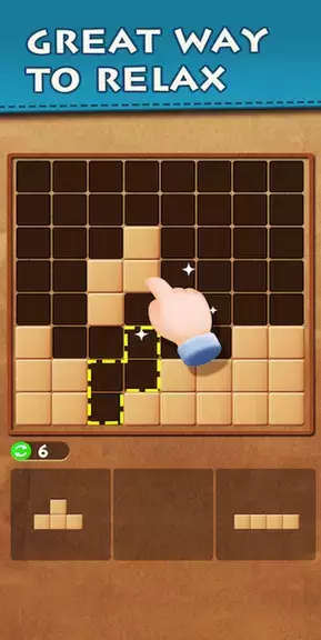 Wood Block Puzzle Classic Game স্ক্রিনশট 1