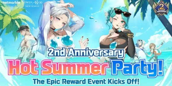 神之塔ニューワールド、2周年記念イベントと新キャラクターを発表