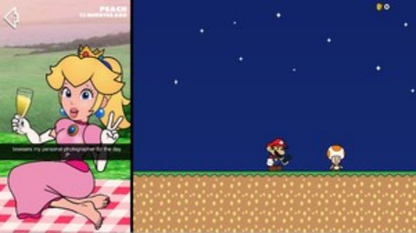 Bowser x Peach: Superstar Sexting Capture d'écran 0