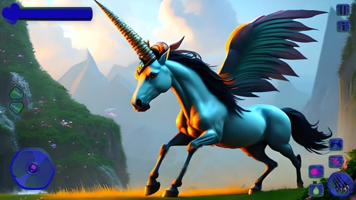 Magic Flying Unicorn Pony Game Screenshot 1