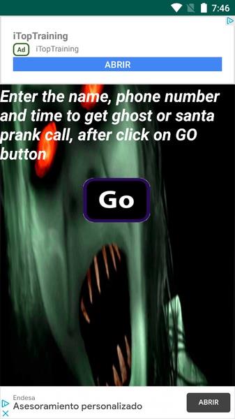 Ghost call prank ဖန်သားပြင်ဓာတ်ပုံ 3