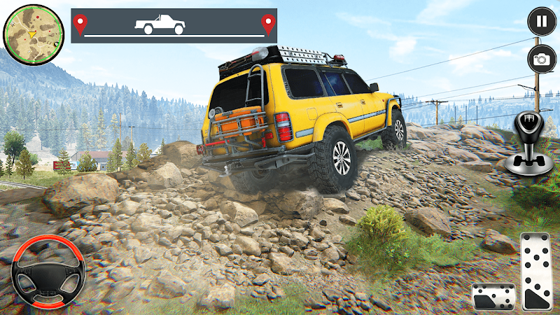 4x4 Turbo Jeep Racing Mania Screenshot 2