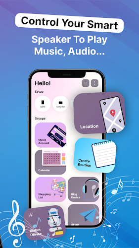 Echo Alexa Voice Assistant App Ảnh chụp màn hình 2