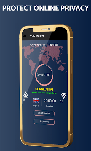 VPN Proxy Master Safe & secure Captura de tela 3