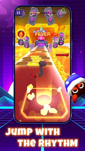 Color Hop: EDM Music Rush Captura de tela 1