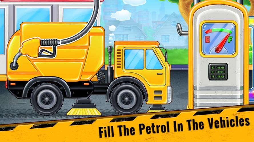 Kids Road Builder - Kids Games Capture d'écran 1