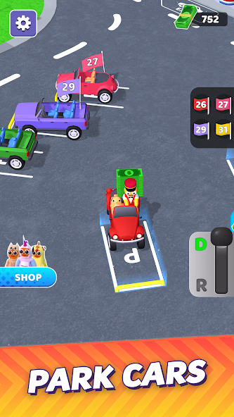 Valet Master - Car Parking Mod স্ক্রিনশট 0