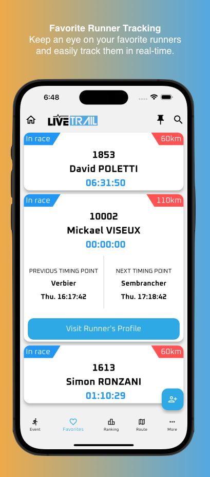 LiveTrail Ekran Görüntüsü 2