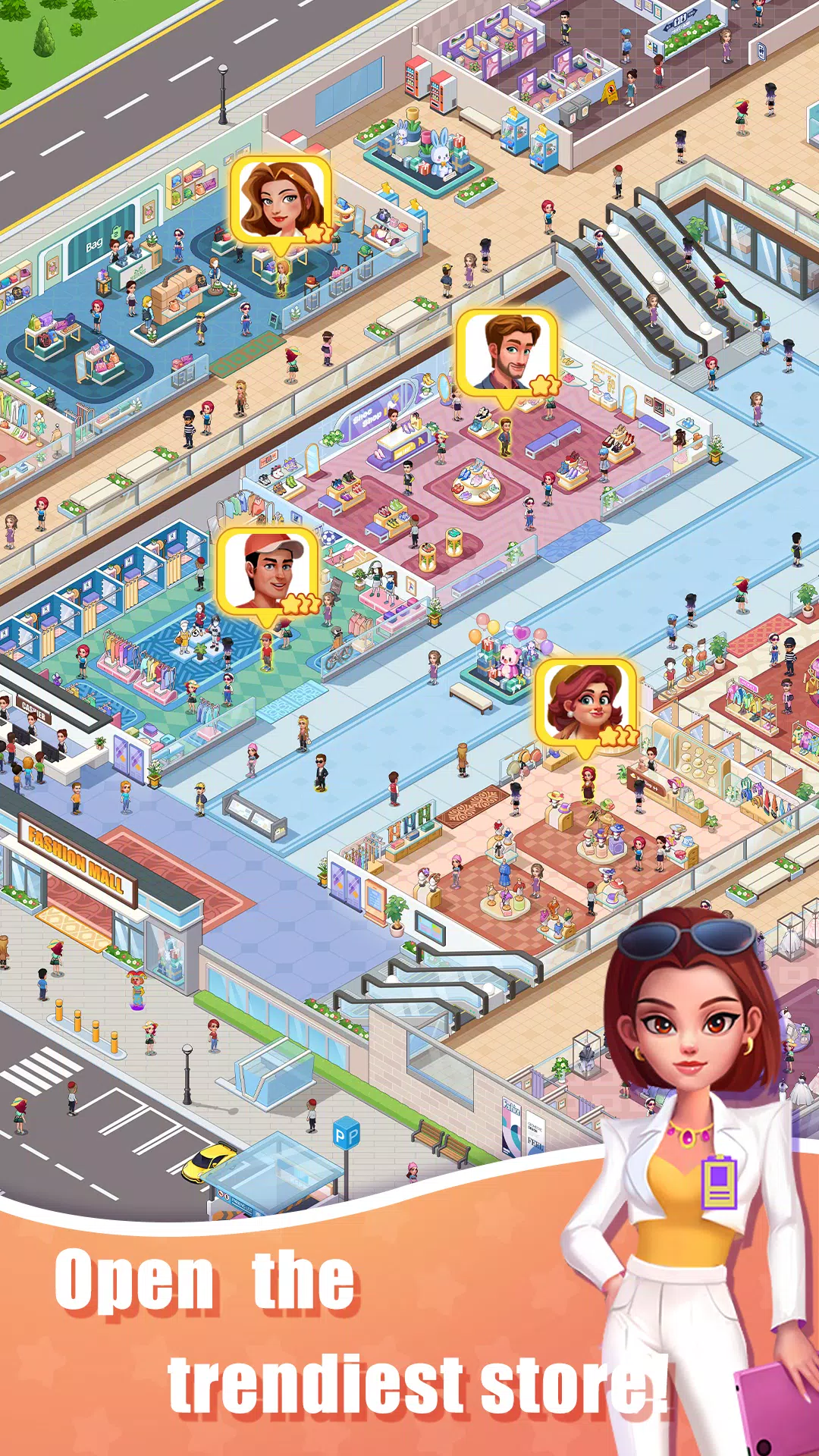 Idle Shopping Mall - Tycoon Screenshot 0