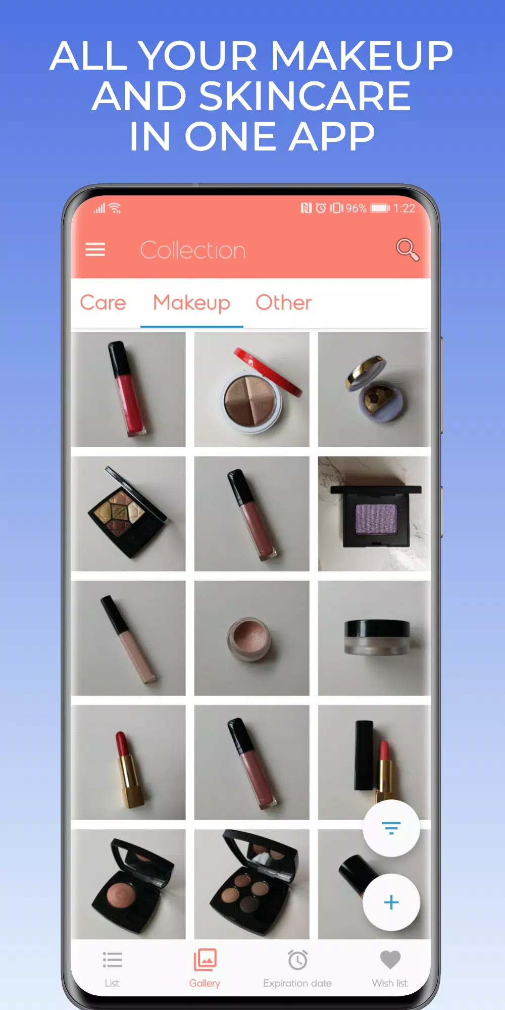 Beautistics: Makeup Organizer Screenshot 3