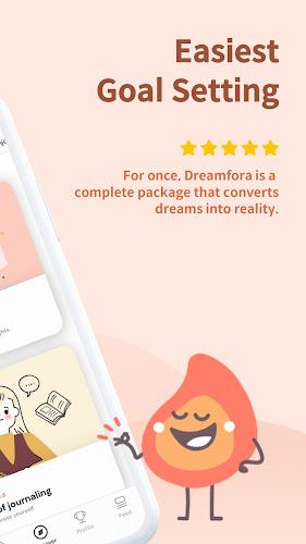 Dreamfora: AI Goal Setting スクリーンショット 1