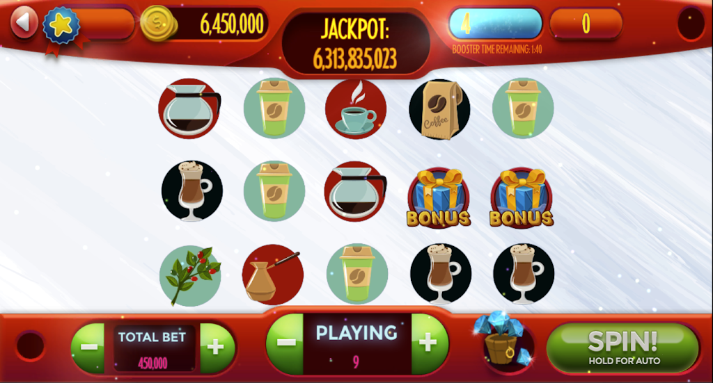 Coffee-Slot Machine Games ภาพหน้าจอ 2