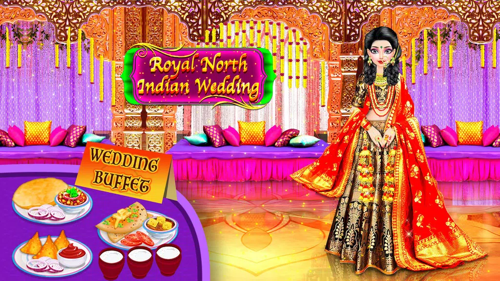 Royal North Indian Wedding Fun Captura de tela 0