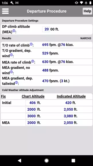 PA28 Performance Schermafbeelding 2